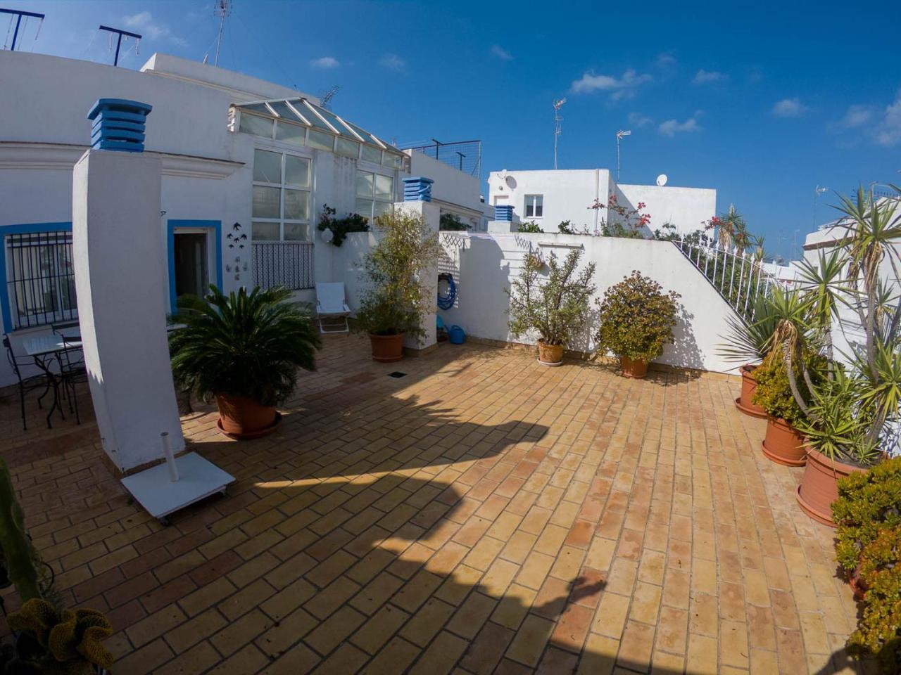 Ferienwohnung La Terraza Del Drago Cádiz Exterior foto